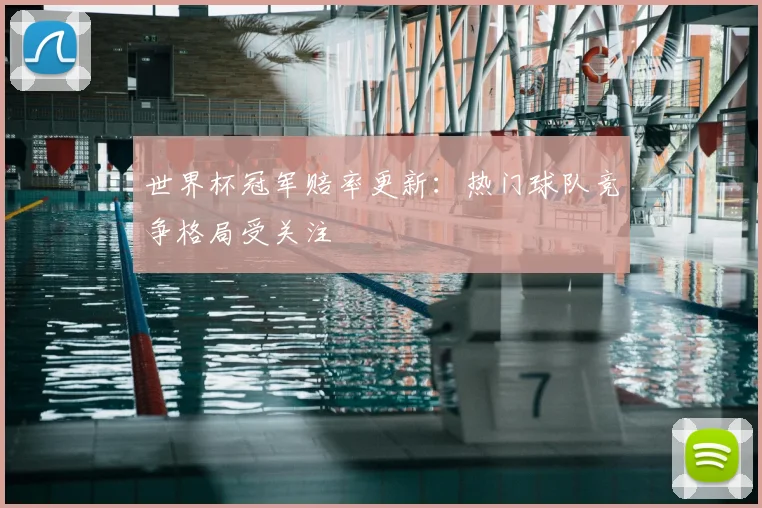 世界杯冠军赔率更新：热门球队竞争格局受关注