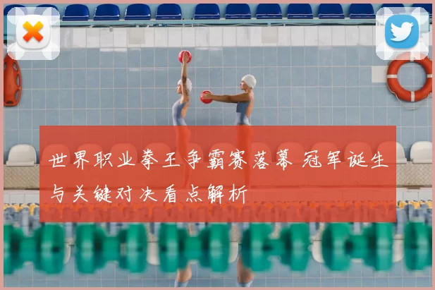 世界职业拳王争霸赛落幕 冠军诞生与关键对决看点解析